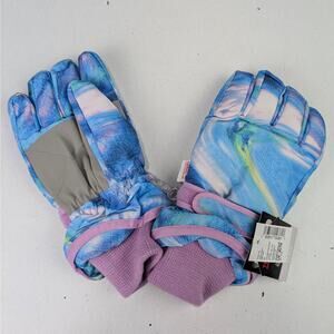 The Children's Place Girls 8+ Winter Gloves - Star Blue & Purple
